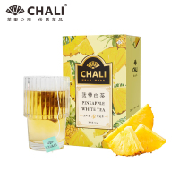 CHALI茶里 菠萝白茶15茶包盒装水果三角袋泡茶冷泡茶下午茶37.5g