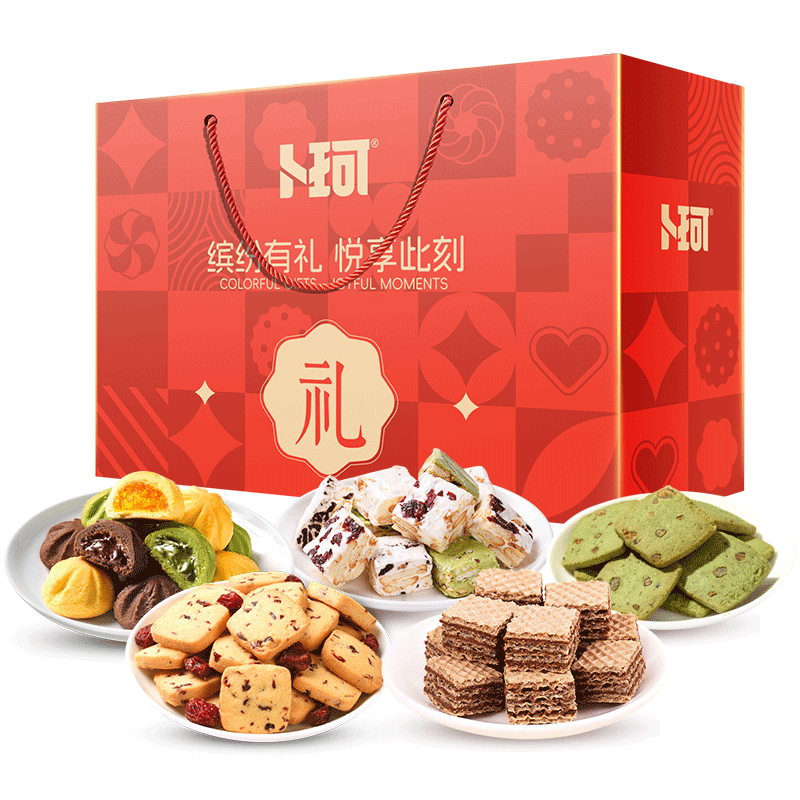 卜珂 缤纷有礼 - 零食大礼包 700g高清大图