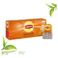 立顿Lipton 乌龙茶 福建高山茶叶 袋泡茶包 1.8g*25包(新老包装随机发货)