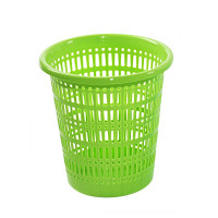 国产 圆形塑料垃圾桶 颜色随机 单位:个