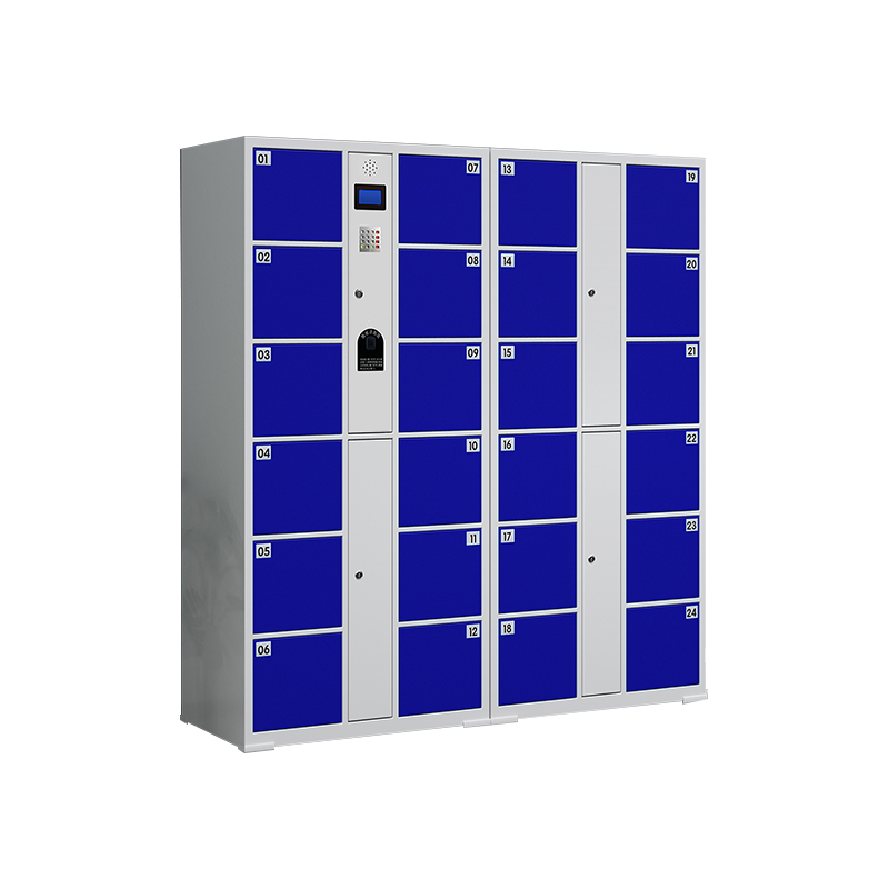 臻远 ZY-CBGC-06 电子存包柜智能寄存柜密码柜子储物柜 24门指纹款