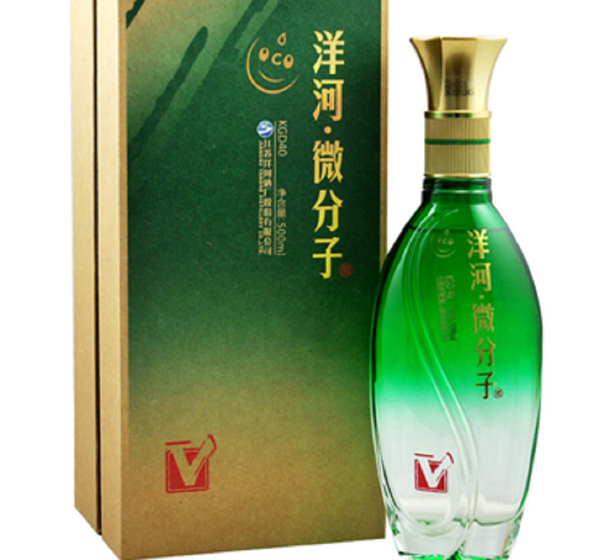 洋河(YangHe) 微分子大V 33.8度 500ml 单瓶装 浓香型白酒