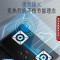 美的天然气灶煤气灶双灶家用猛火灶台嵌两用灶具5.0KW大火力一级能效可调支架燃气灶 液化气