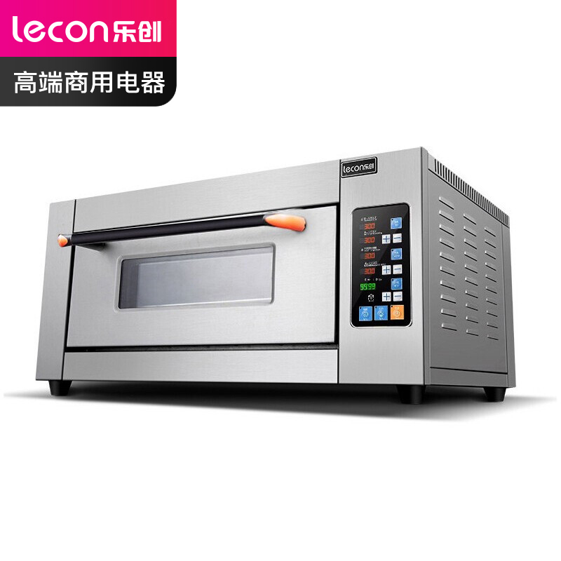 乐创(lecon)商用电烤箱 一层二盘烘焙电热烤箱 LC-J-KX102/103