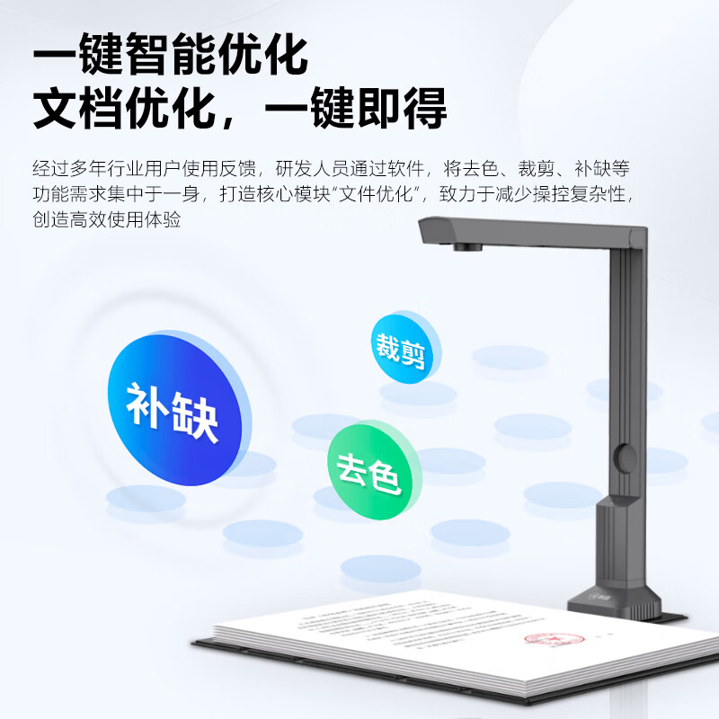 3M GP1200AF 高拍仪1800万像素 可在线升级扫描仪【1800万 硬底 PDF合成】