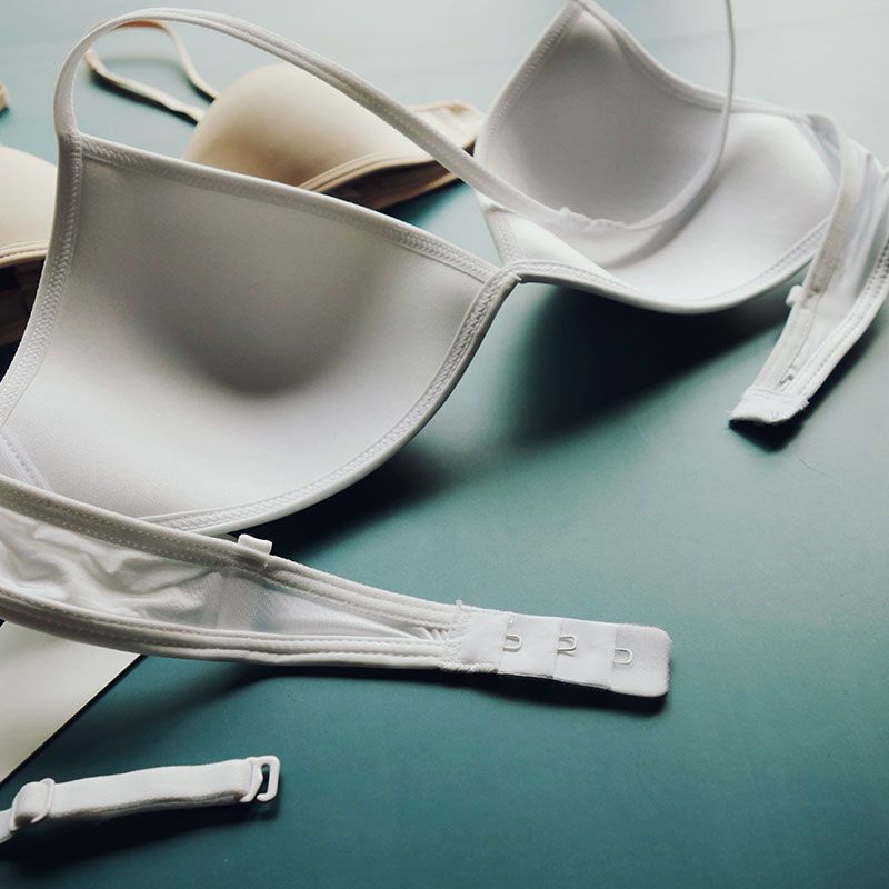 波迷娜(bomina)内衣女bralette法式无钢圈薄性感细带美背多用肩带三角