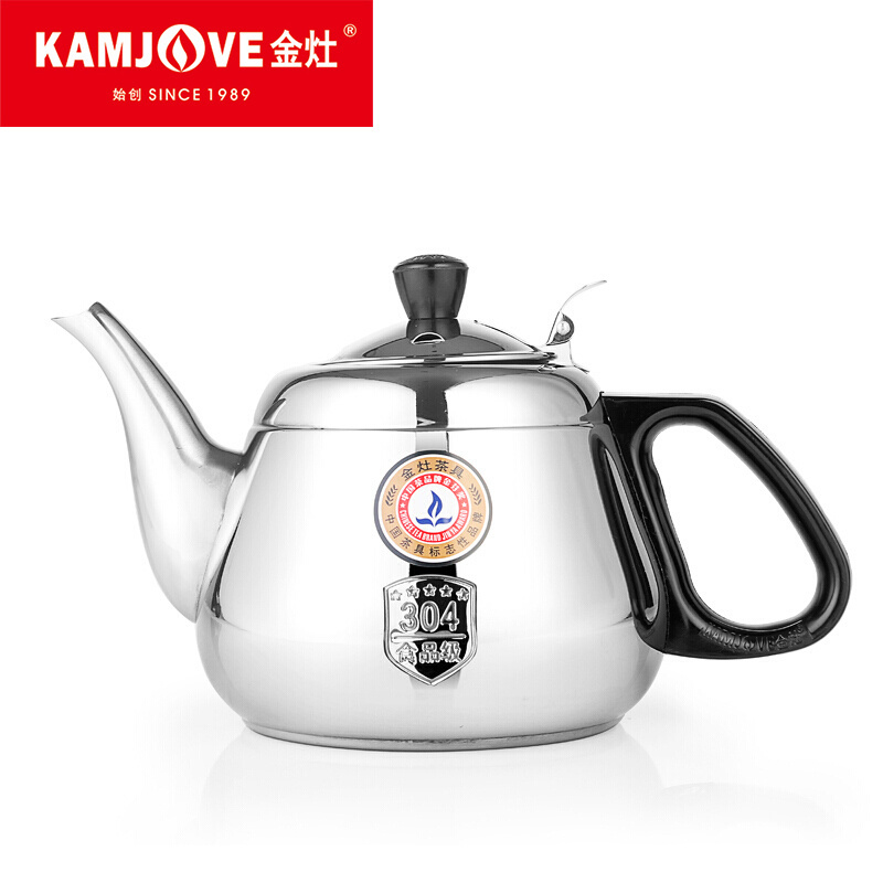 金灶304不锈钢电磁炉水壶D-12 0.8L