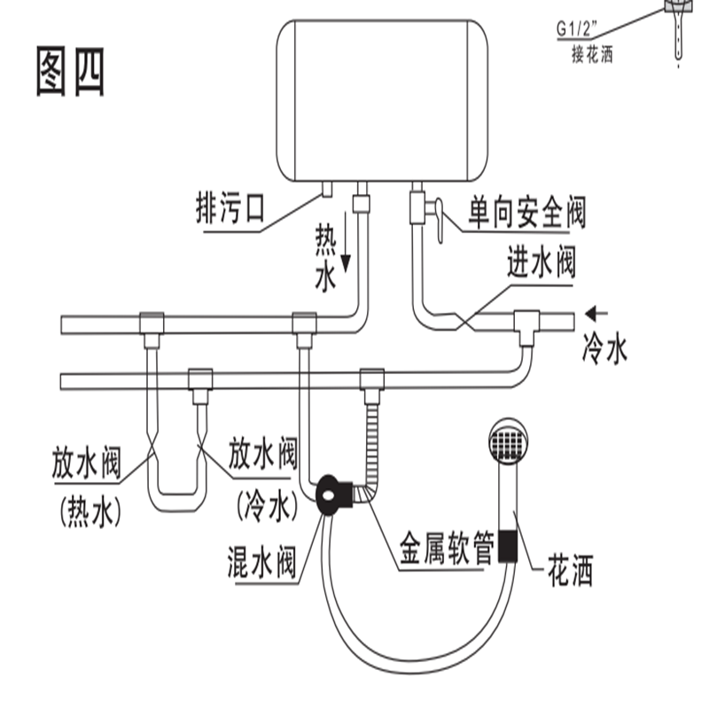 樱雪电热水器ICD-60T-CB2005