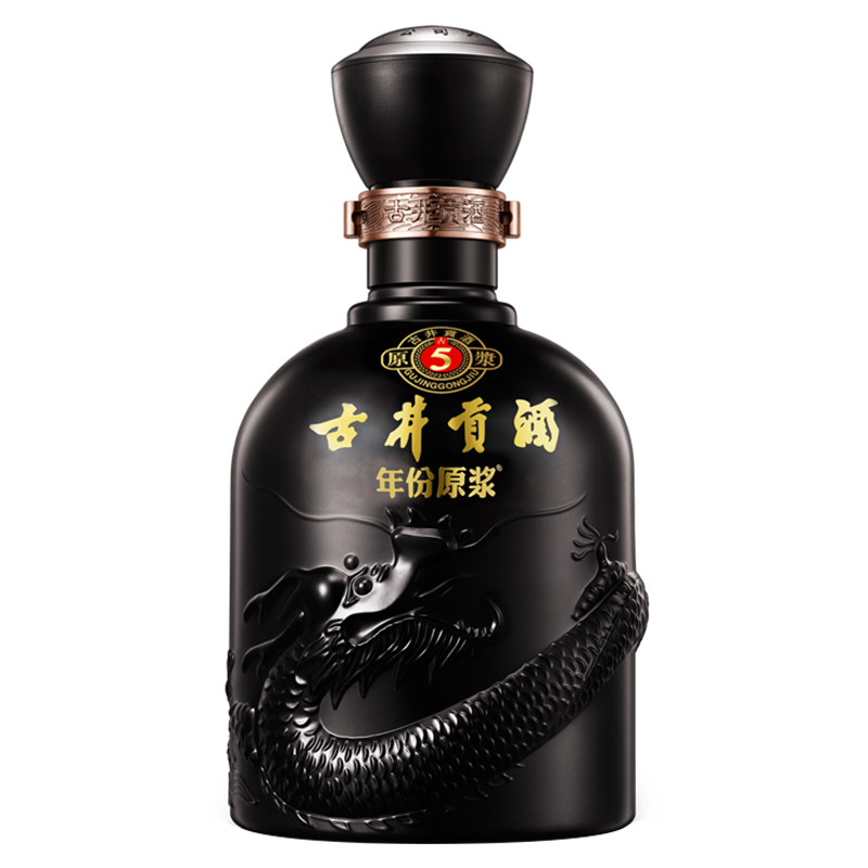 古井贡牌 古井贡酒 年份原浆 古5 45度 500ml*6 整箱装 浓香型白酒高清大图