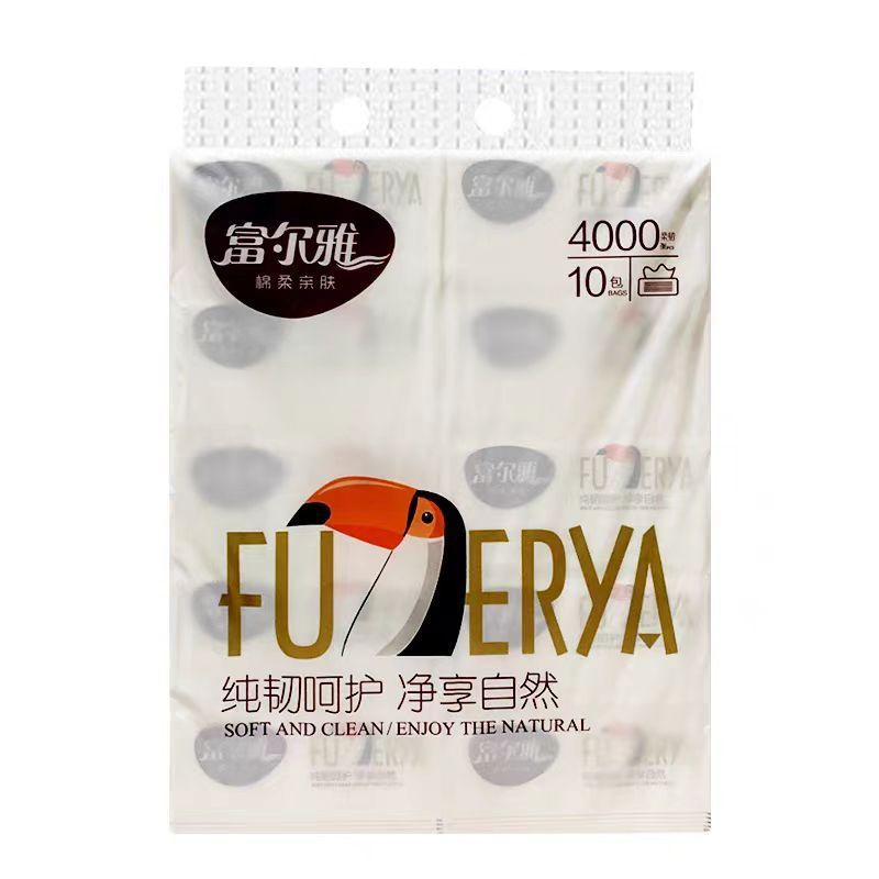 哲俏 富尔雅4000张10包抽纸/提FEYX-5高清大图