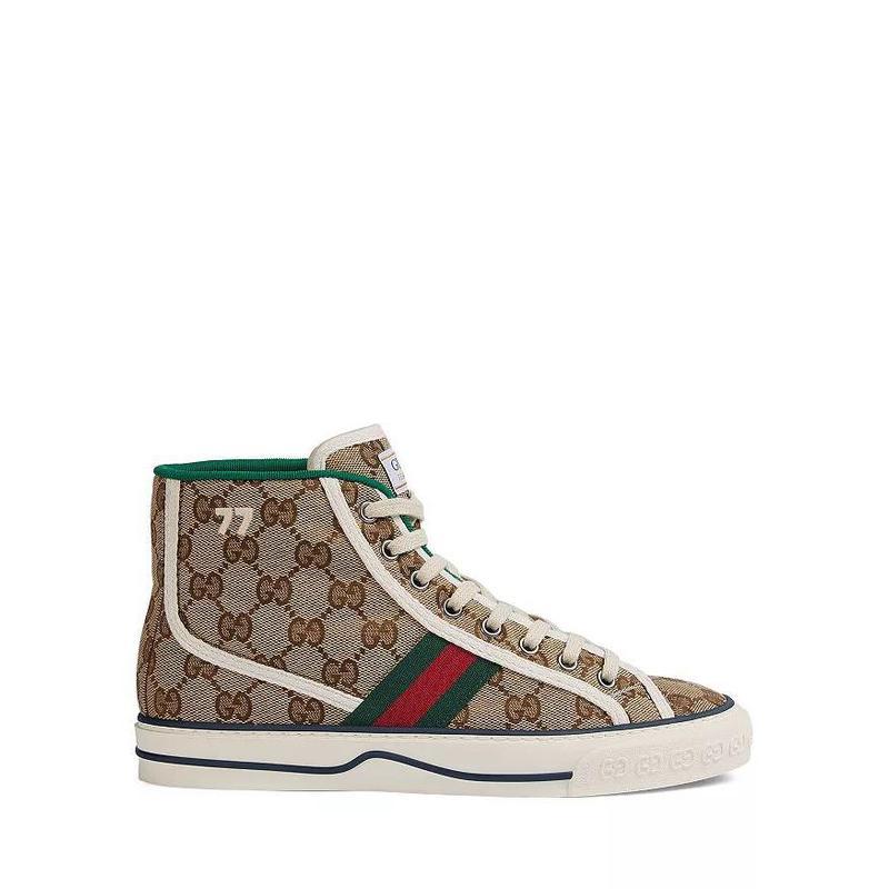 gucci古驰女款tennis1977gghightopsneakers时尚经典板鞋