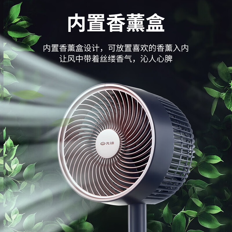 先锋直流空气循环扇 DXH-S16R(黑色)高清大图