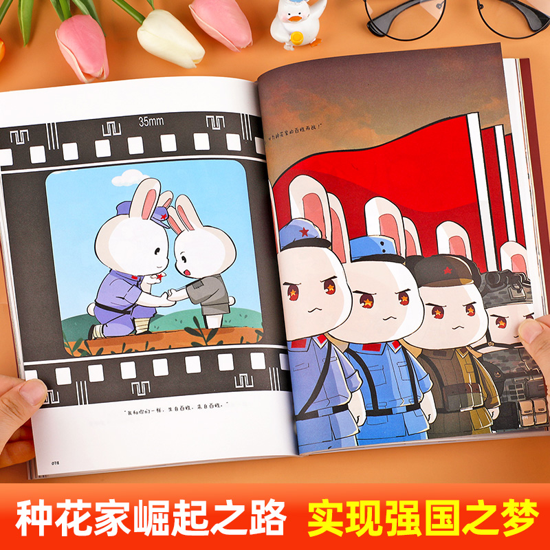 [正版]为了种花家漫画 那年那兔那些事儿系列漫画书第1册 逆光飞行/麻蛇作品 那兔迷的情怀册 漫画书籍 人民日报出版社高清大图