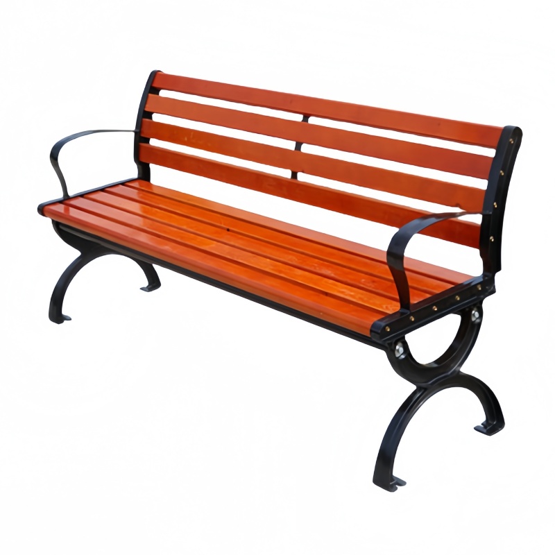 凌迪星靠背长条椅1.2m张高清大图