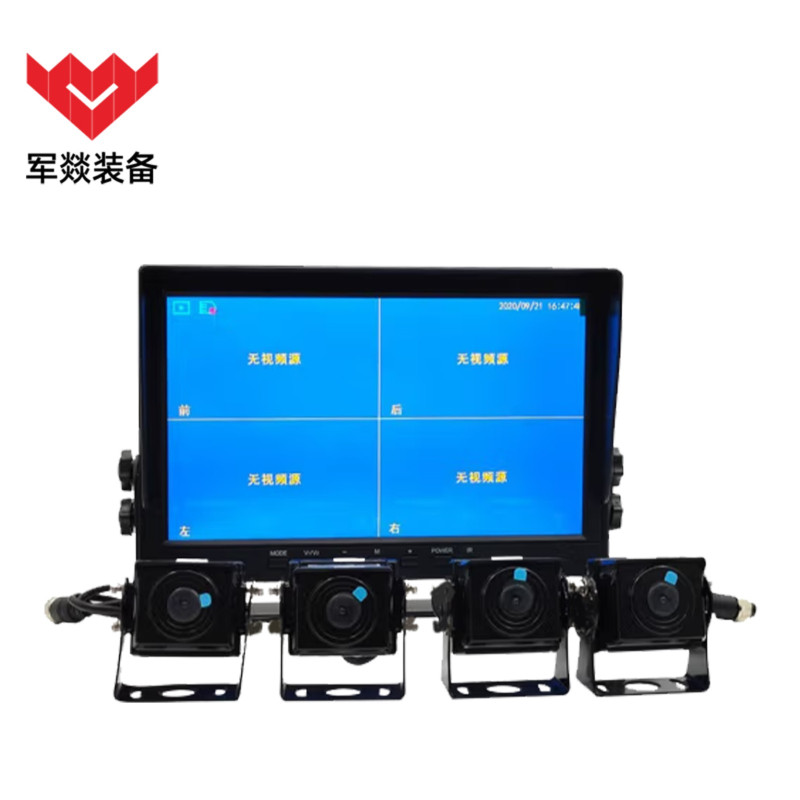 行车记录仪 军燚 JY-JW2300259 360度全景 按键式 7-10英寸 专车专用双镜头