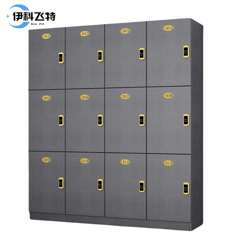 伊科飞特更衣柜木质3层12门1600*500*1800mm台高清大图
