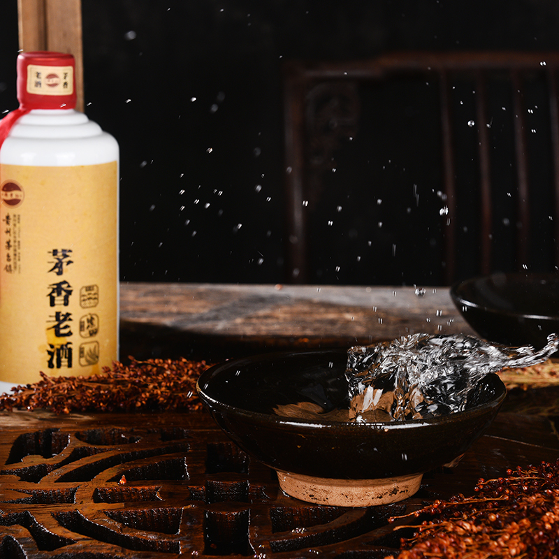 醉惠茅香老酒贵州53度酱香型白酒500ml6瓶整箱装窖藏洞藏纯粮坤沙老酒