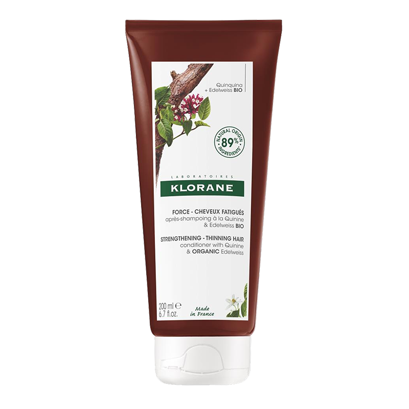 康如(KLORANE)金鸡纳防脱护发素200ml(固发蓬松显发量 强健头皮 法国进口)