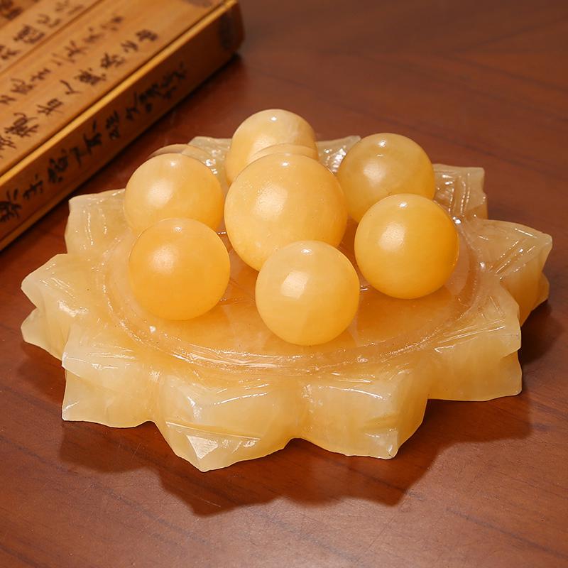 美帮汇玉石七星阵冰晶七星阵冰晶摆件家居摆件高清大图