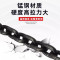 迅迈 1吨2米链条+双钩 起重链条双钩 羊角抓钩 锰钢链条运输捆绑链子 铁链条吊石材钩捆绑链