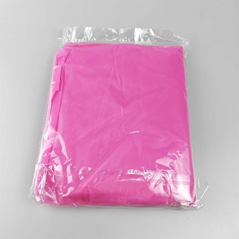 鸽护 加厚非一次性雨衣 粉色束口加厚款140g 件高清大图