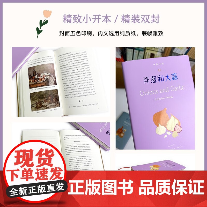 食物小传 洋葱和大蒜 玛莎·杰伊 著 烹饪美食高清大图