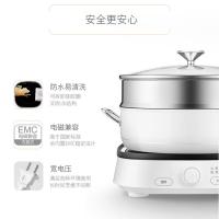 苏泊尔(SUPOR)电磁炉套装智能电磁灶火锅超薄家用触屏控制小型多功能电火锅涮蒸炖煎一体炉灶C21-IC23