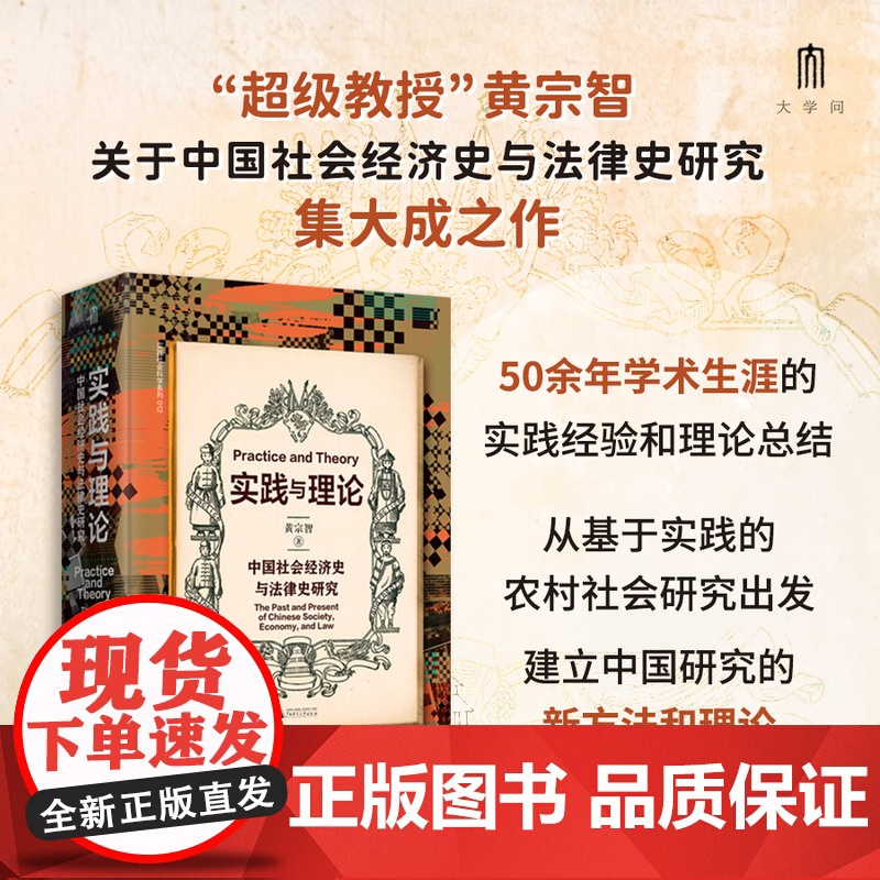实践社会科学系列 实践与理论:中国社会经济史与法律史研究 黄宗智 著 广西师范大学出版社 正版书籍高清大图