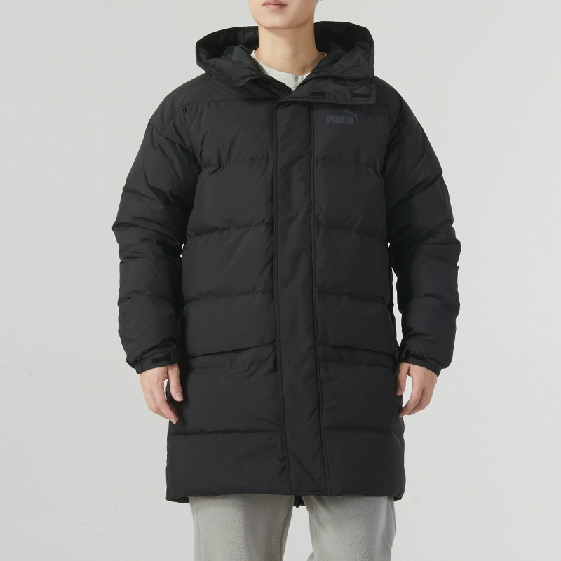 彪马(PUMA)羽绒服男装新款时尚防寒保暖情侣装户外防风运动休闲服羽绒服625614-01 ZP
