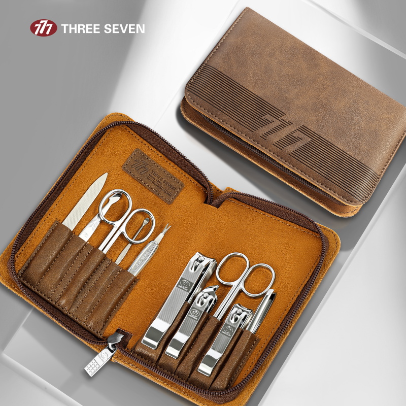 777(THREE SEVEN)指甲刀修护套装10件套精品套装系列GNT-W007高清大图