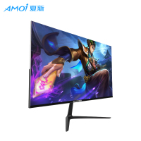 夏新AMOI 27英寸曲面高清大屏75Hz电竞显示器 游戏台式机电脑ps4液晶显示器 电脑显示屏 组装机显示器
