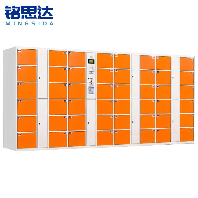 铭思达智能储物柜48门条形码台高清大图