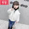 可莉允女童棉衣冬季2022年新款韩版儿童保暖加厚棉服小女孩洋气夹克外套