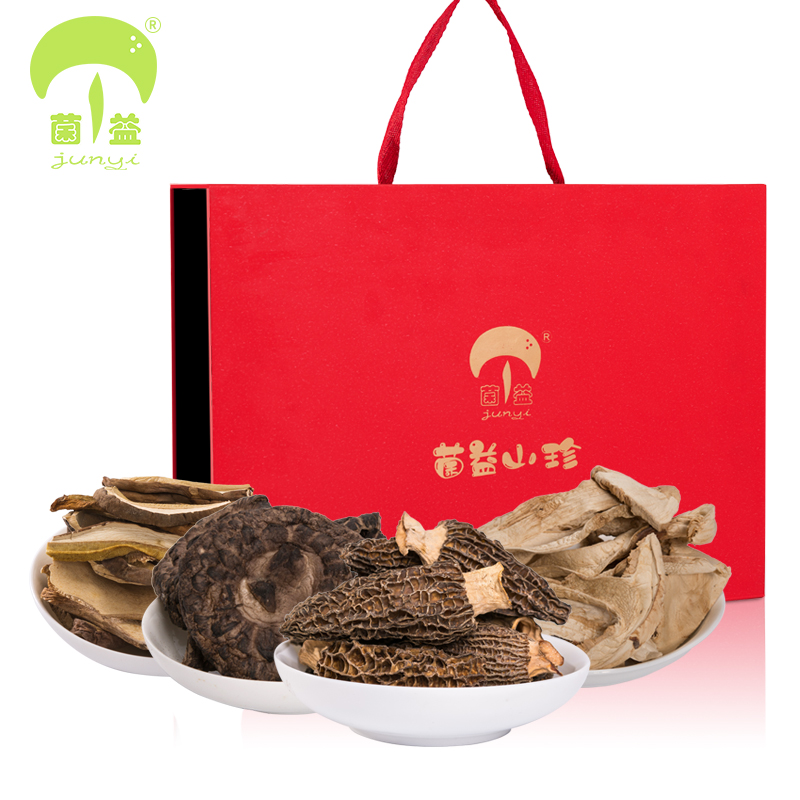菌益 山珍干货礼盒云南特产年货菌菇大礼包春节送礼走亲戚送长辈送客户高清大图
