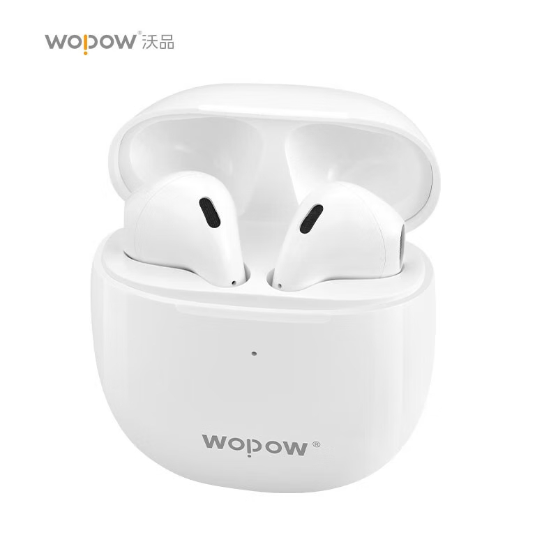 沃品(WOPOW)TWS蓝牙耳机 半入耳式游戏运动适用于苹果安卓手机 TWS07高清大图
