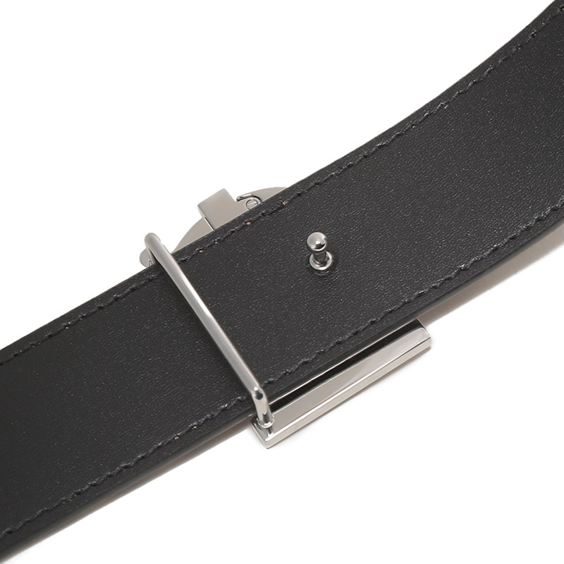 博柏利巴宝莉burberry男款不可裁剪tb专属标识板扣式双面皮带腰带