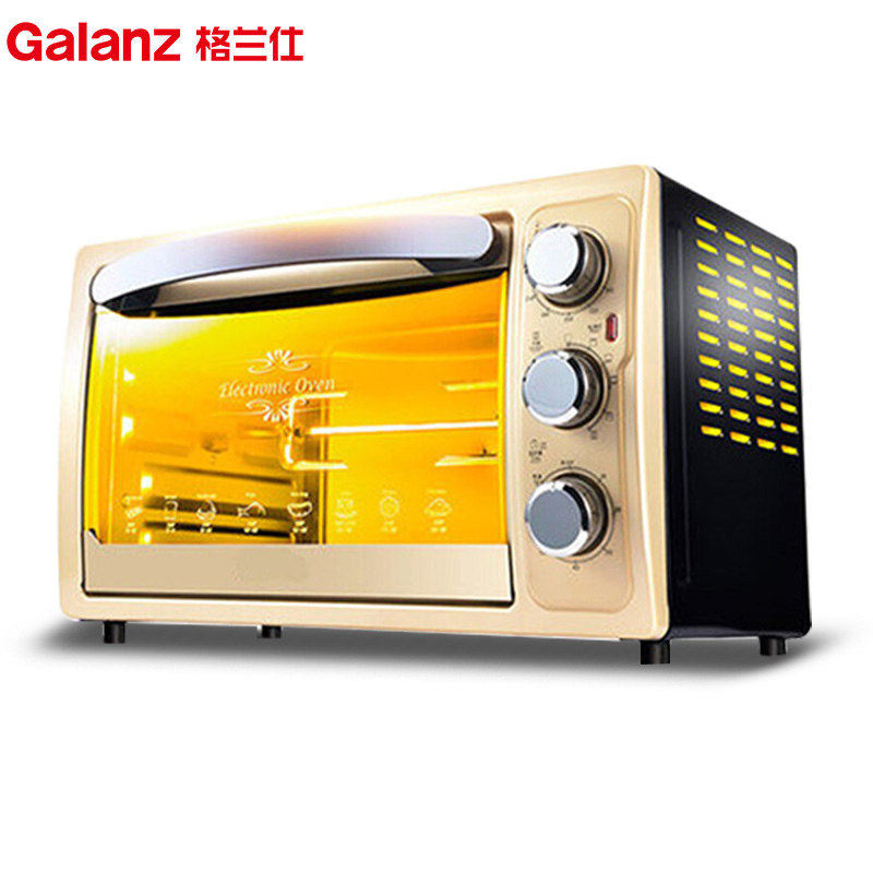 格兰仕(Galanz)电烤箱KWS1530X-H7S 30L大容量360度旋转烤叉上下发热管分开热