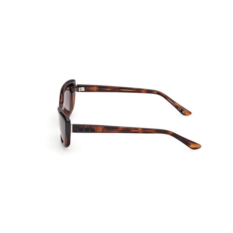 GUESS中性潮牌 acetate材质渐变棕框太阳镜深棕玳瑁纹理高清大图