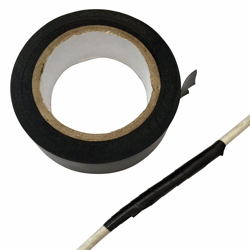 海亚森pvc胶带绝缘胶带 19mm*9m 黑色1卷装高清大图