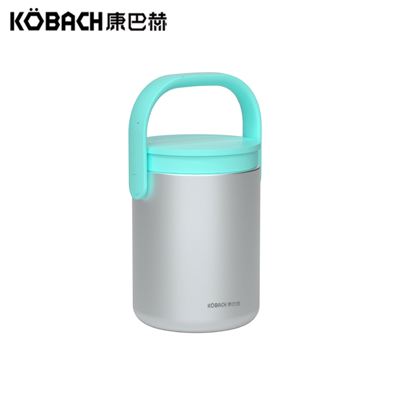 康巴赫(KBH)保温饭盒多层大容量食品级304不锈钢便当盒学生饭盒保温桶提锅 三层保温饭盒(含餐具)KBW-FH01
