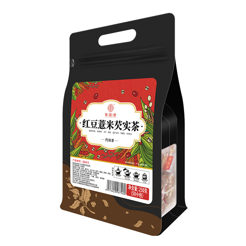 谯韵堂 红豆薏米芡实茶250g/袋高清大图