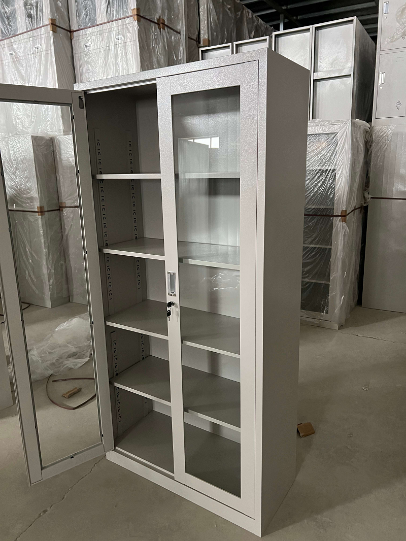 鑫欣韵 文件柜(通玻)加厚1850*900*390mm 个高清大图