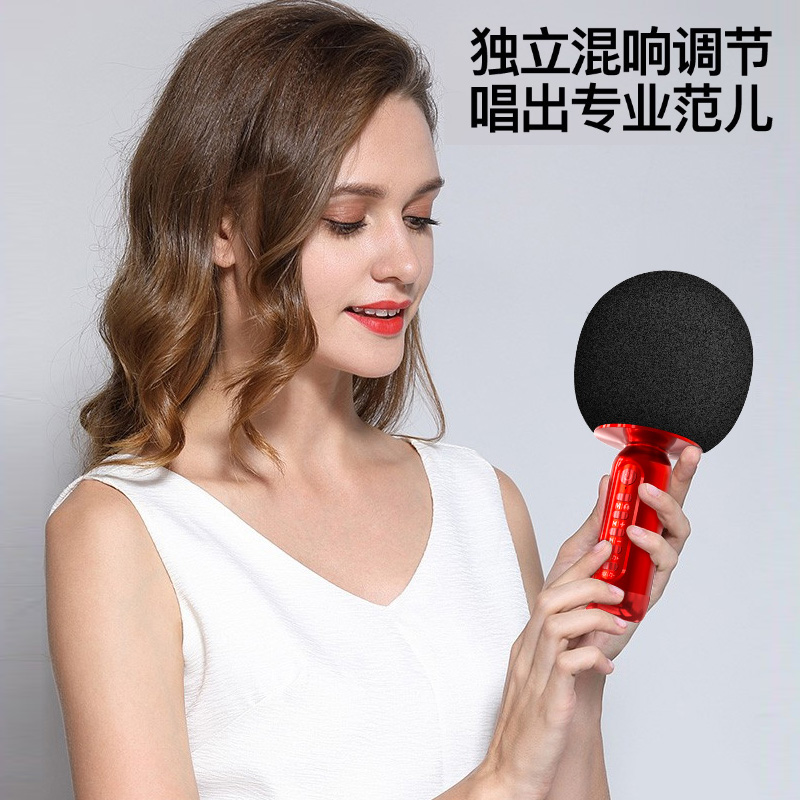 迪士尼/Disney迪士尼麦克风无线K歌麦克风话筒音响—体机全名k歌宝 儿童手机唱歌麦克风蓝牙FX-986高清大图