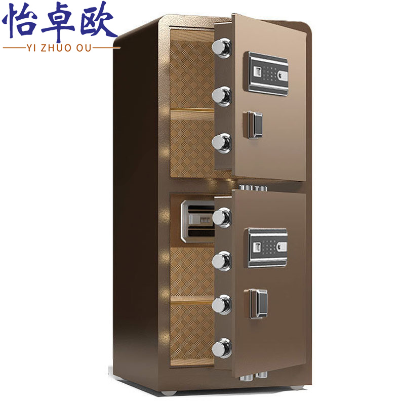 怡卓欧资料保密柜双门1.5M指纹密码台高清大图