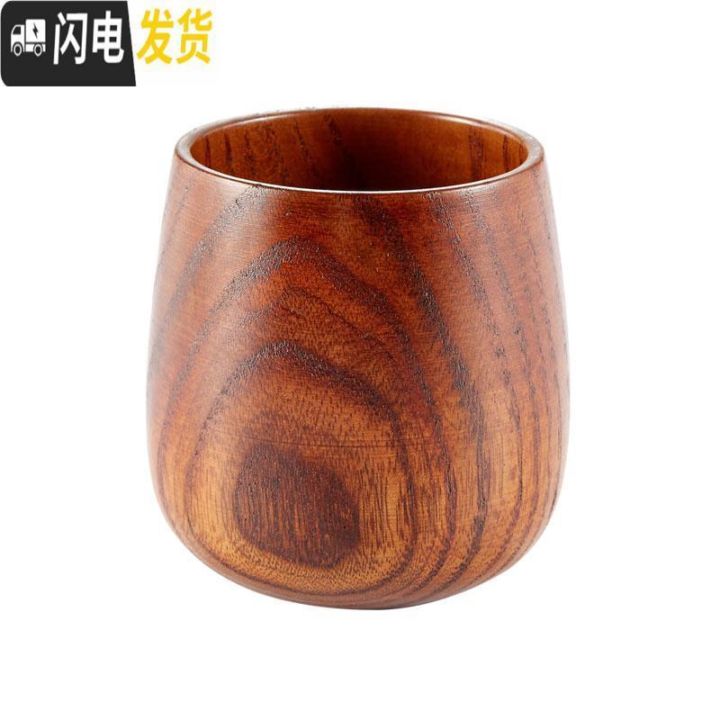 三维工匠 实木量勺 刻度米杯 量米杯 米桶储米桶配套 120g计量杯收纳桶高清大图