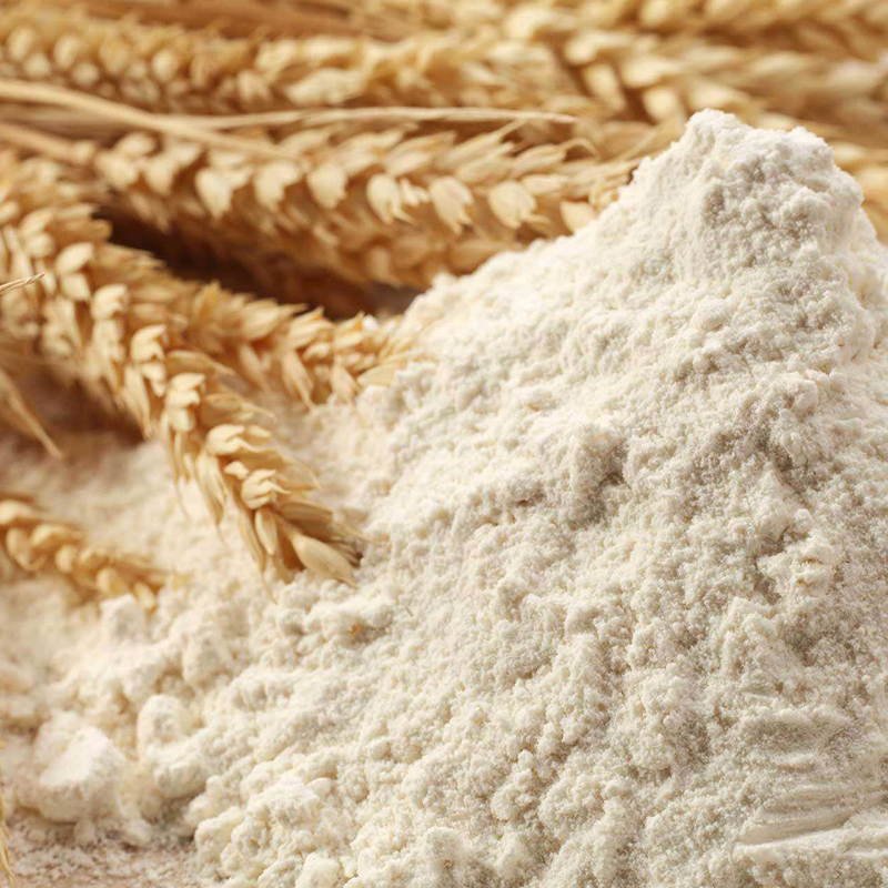 五色谷高筋小麦粉5kg东北寒地黑土制作面包油条点心泡芙高清大图