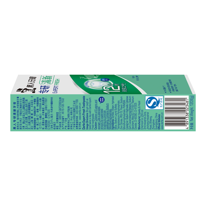黑人(DARLIE)专研清新牙膏 120g