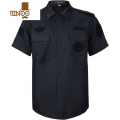 YANXU保安工作服夏天 薄款衬衣保安制服夏装 短袖 透气衣服保安服上夏 170 短袖单上衣