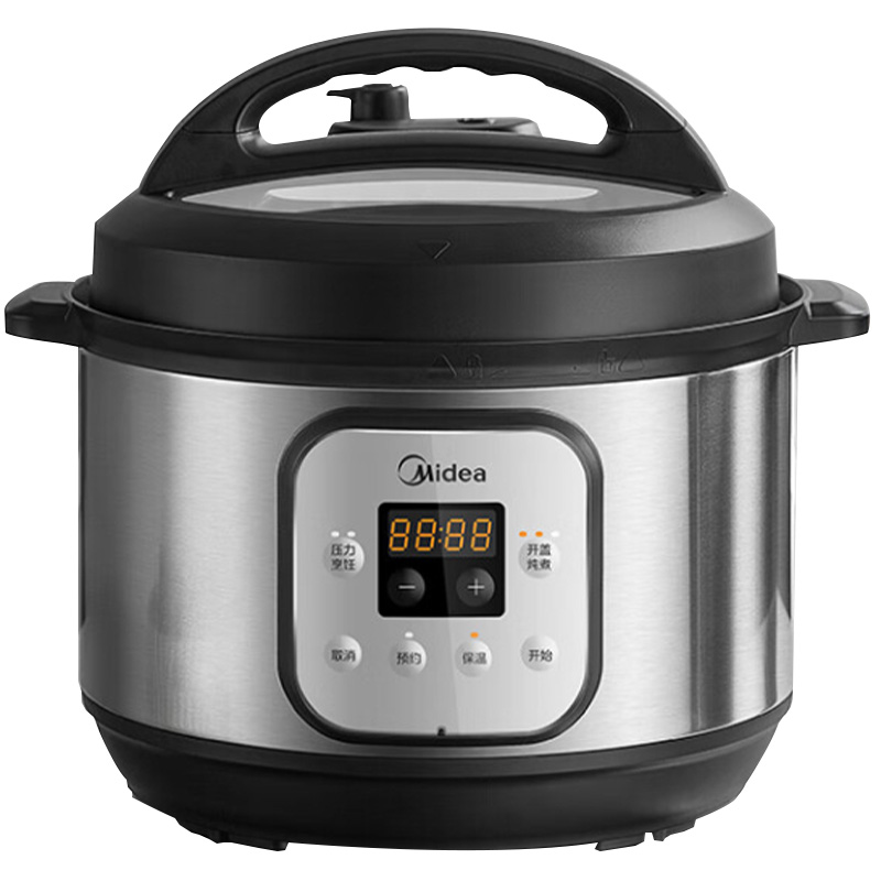 美的电压力锅12L大容量大功率多功能抗摔防震GPC1201