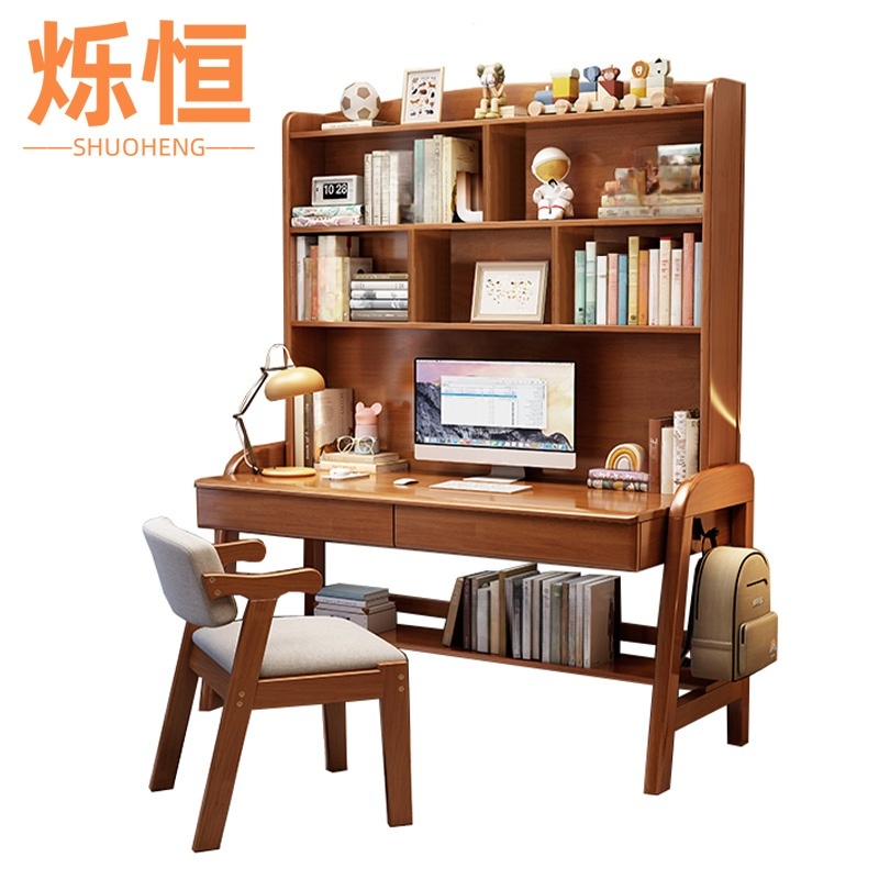 烁恒书桌 85*60*185cm+书椅 套